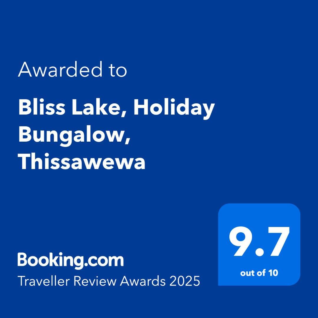 Bliss Lake, Holiday Bungalow, Thissawewa أنرادابورام المظهر الخارجي الصورة